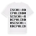 Escobar de Polendos ordlek t-shirt