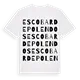 Escobar de Polendos ordlek t-shirt