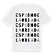Espino de la Orbada ordlek t-shirt