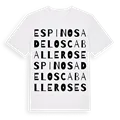 Espinosa de los Caballeros ordlek t-shirt