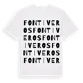 Fontiveros ordlek t-shirt