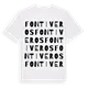 Fontiveros ordlek t-shirt