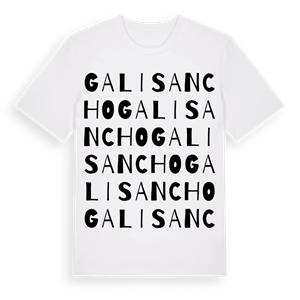 Galisancho ordlek t-shirt – ekologisk bomull t-shirt från Pinshirt