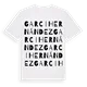 Garcihernández ordlek t-shirt