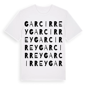 Garcirrey ordlek t-shirt – ekologisk bomull t-shirt från Pinshirt