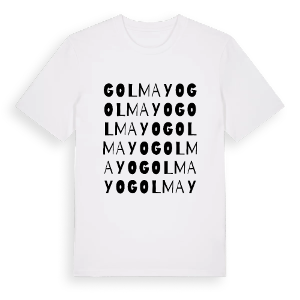 Golmayo ordlek t-shirt – ekologisk bomull t-shirt från Pinshirt