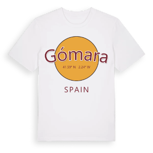 Gómara cirkel t-shirt – ekologisk bomull t-shirt från Pinshirt