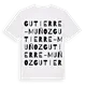 Gutierre-Muñoz ordlek t-shirt