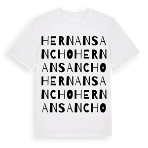 Hernansancho ordlek t-shirt – ekologisk bomull t-shirt från Pinshirt