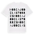 Horcajo de las Torres ordlek t-shirt
