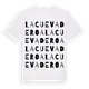 La Cueva de Roa ordlek t-shirt
