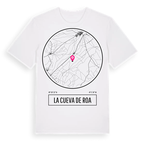 La Cueva de Roa t-shirt – ekologisk bomull t-shirt från Pinshirt