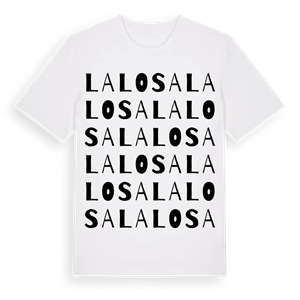 La Losa ordlek t-shirt – ekologisk bomull t-shirt från Pinshirt