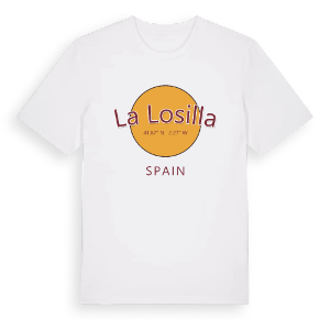 La Losilla cirkel t-shirt – ekologisk bomull t-shirt från Pinshirt