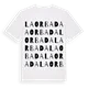 La Orbada ordlek t-shirt