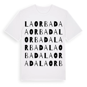 La Orbada ordlek t-shirt – ekologisk bomull t-shirt från Pinshirt