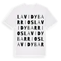 La Vid y Barrios ordlek t-shirt