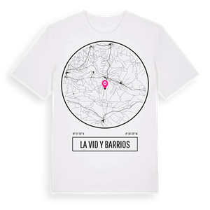 La Vid y Barrios t-shirt – ekologisk bomull t-shirt från Pinshirt