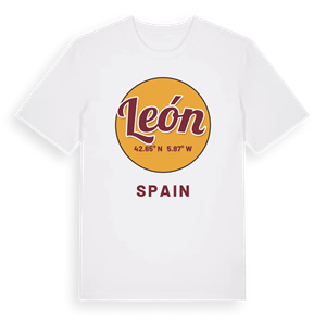 León cirkel t-shirt – ekologisk bomull t-shirt från Pinshirt