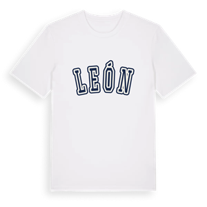 León college t-shirt – ekologisk bomull t-shirt från Pinshirt