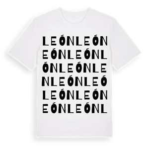León ordlek t-shirt – ekologisk bomull t-shirt från Pinshirt