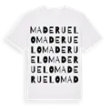 Maderuelo ordlek t-shirt