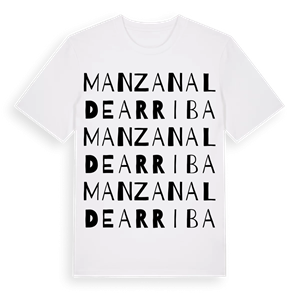 Manzanal de Arriba ordlek t-shirt – ekologisk bomull t-shirt från Pinshirt