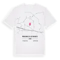 Manzanal de los Infantes karta t-shirt