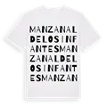 Manzanal de los Infantes ordlek t-shirt