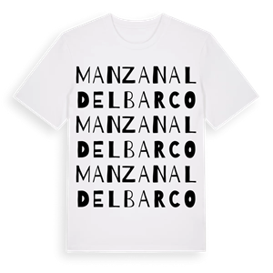 Manzanal del Barco ordlek t-shirt – ekologisk bomull t-shirt från Pinshirt