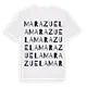 Marazuela ordlek t-shirt