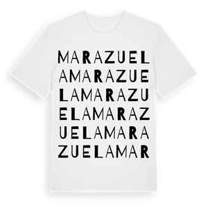 Marazuela ordlek t-shirt – ekologisk bomull t-shirt från Pinshirt