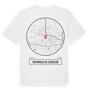 Matamala de Almazán t-shirt – ekologisk bomull t-shirt från Pinshirt