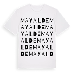 Mayalde ordlek t-shirt – ekologisk bomull t-shirt från Pinshirt