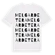 Melgar de Tera ordlek t-shirt