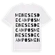 Meneses de Campos ordlek t-shirt