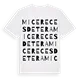 Micereces de Tera ordlek t-shirt
