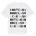 Monteagudo de las Vicarías ordlek t-shirt