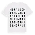 Moral de Hornuez ordlek t-shirt
