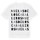 Muelas de los Caballeros ordlek t-shirt
