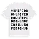 Muñopedro ordlek t-shirt