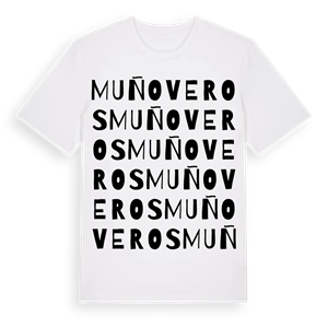 Muñoveros ordlek t-shirt – ekologisk bomull t-shirt från Pinshirt