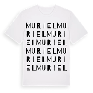 Muriel ordlek t-shirt – ekologisk bomull t-shirt från Pinshirt