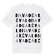 Nava de Arévalo ordlek t-shirt