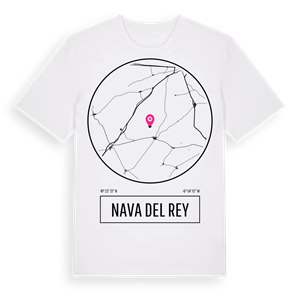 Nava del Rey t-shirt – ekologisk bomull t-shirt från Pinshirt