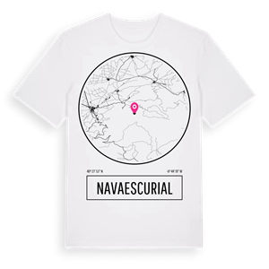 Navaescurial t-shirt – ekologisk bomull t-shirt från Pinshirt
