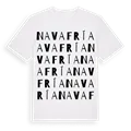 Navafría ordlek t-shirt