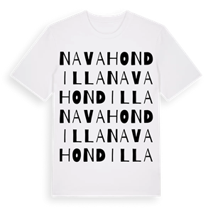 Navahondilla ordlek t-shirt – ekologisk bomull t-shirt från Pinshirt