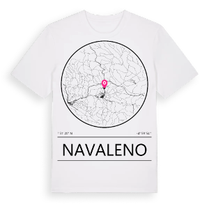 Navaleno t-shirt – ekologisk bomull t-shirt från Pinshirt