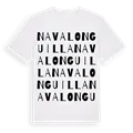 Navalonguilla ordlek t-shirt